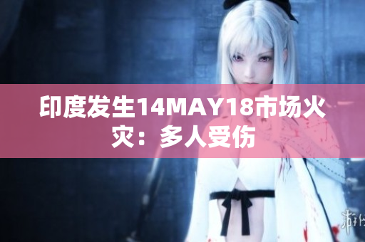 印度发生14MAY18市场火灾：多人受伤