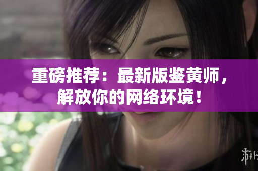 重磅推荐：最新版鉴黄师，解放你的网络环境！