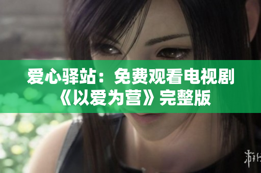 爱心驿站：免费观看电视剧《以爱为营》完整版