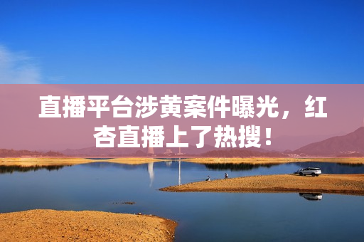 直播平台涉黄案件曝光，红杏直播上了热搜！