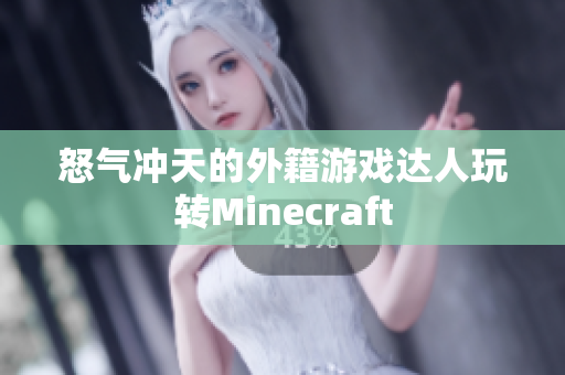 怒气冲天的外籍游戏达人玩转Minecraft
