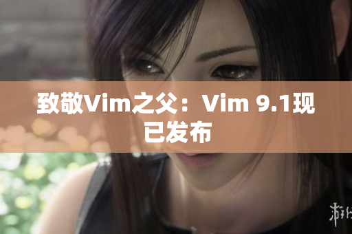 致敬Vim之父：Vim 9.1现已发布