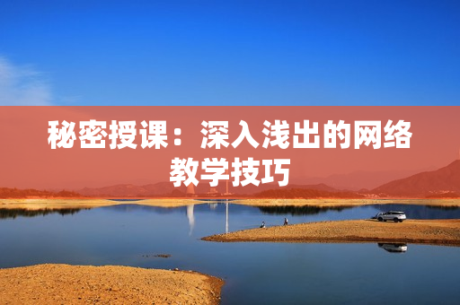 秘密授课：深入浅出的网络教学技巧