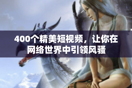 400个精美短视频，让你在网络世界中引领风骚