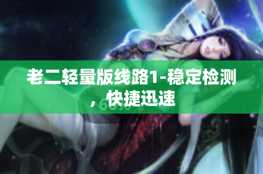老二轻量版线路1-稳定检测，快捷迅速