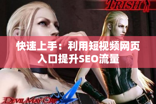 快速上手：利用短视频网页入口提升SEO流量