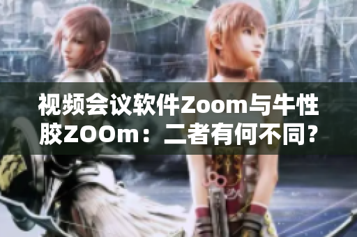 视频会议软件Zoom与牛性胶ZOOm：二者有何不同？
