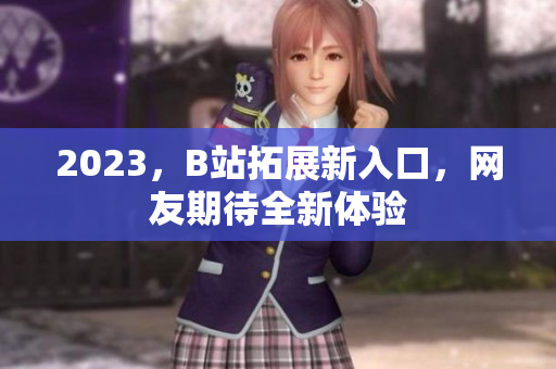 2023，B站拓展新入口，网友期待全新体验