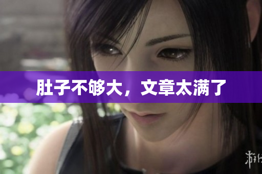 肚子不够大，文章太满了