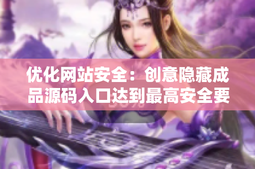 优化网站安全：创意隐藏成品源码入口达到最高安全要求