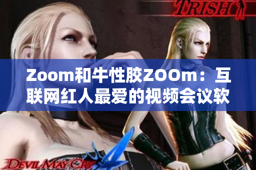 Zoom和牛性胶ZOOm：互联网红人最爱的视频会议软件
