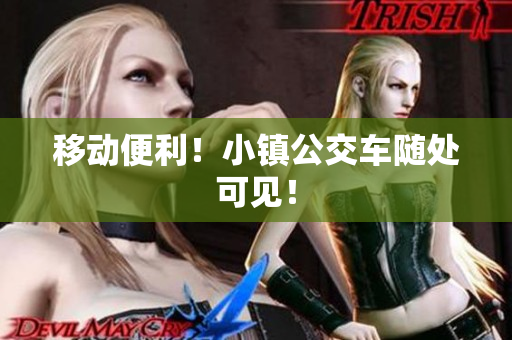 移动便利！小镇公交车随处可见！