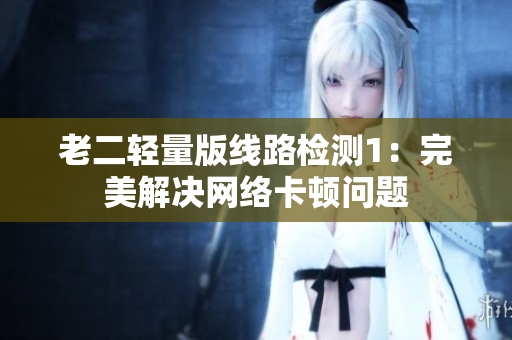老二轻量版线路检测1：完美解决网络卡顿问题