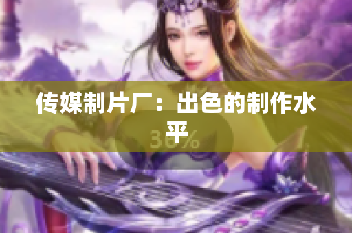 传媒制片厂：出色的制作水平