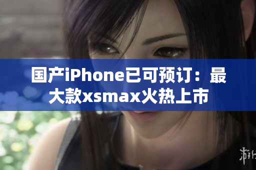国产iPhone已可预订：最大款xsmax火热上市