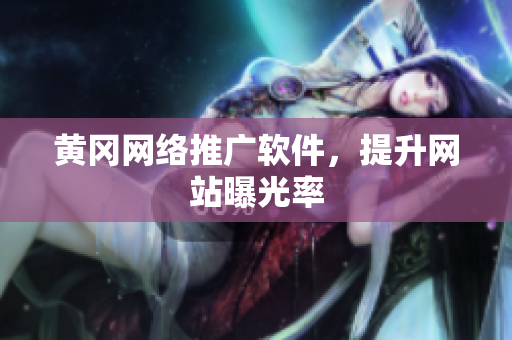 黄冈网络推广软件，提升网站曝光率