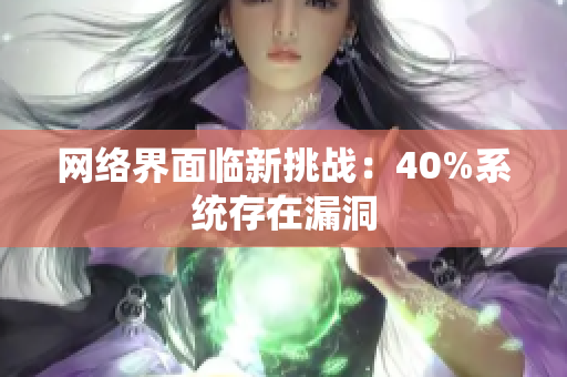 网络界面临新挑战：40%系统存在漏洞