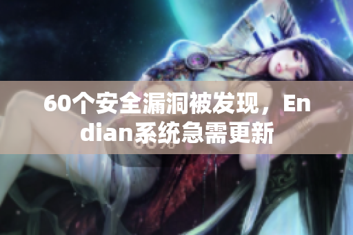 60个安全漏洞被发现，Endian系统急需更新