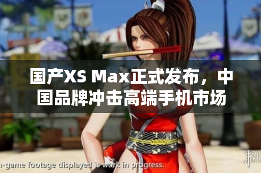 国产XS Max正式发布，中国品牌冲击高端手机市场