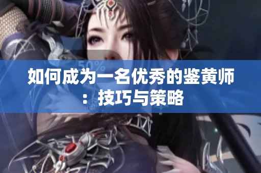 如何成为一名优秀的鉴黄师：技巧与策略
