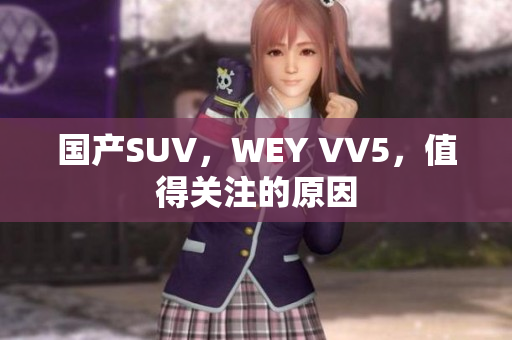 国产SUV，WEY VV5，值得关注的原因