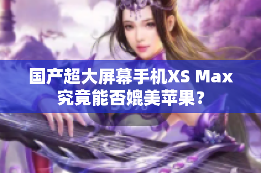 国产超大屏幕手机XS Max究竟能否媲美苹果？