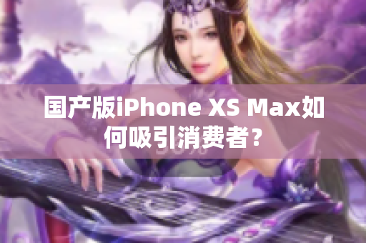 国产版iPhone XS Max如何吸引消费者？