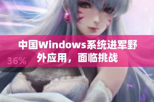 中国Windows系统进军野外应用，面临挑战