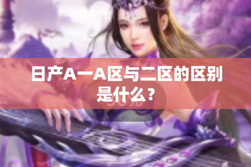 日产A一A区与二区的区别是什么？