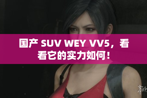 国产 SUV WEY VV5，看看它的实力如何！