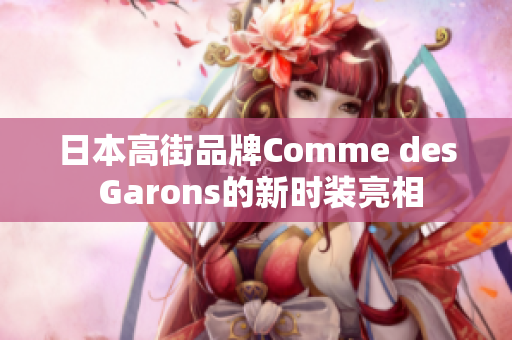 日本高街品牌Comme des Garons的新时装亮相