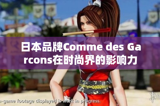 日本品牌Comme des Garcons在时尚界的影响力
