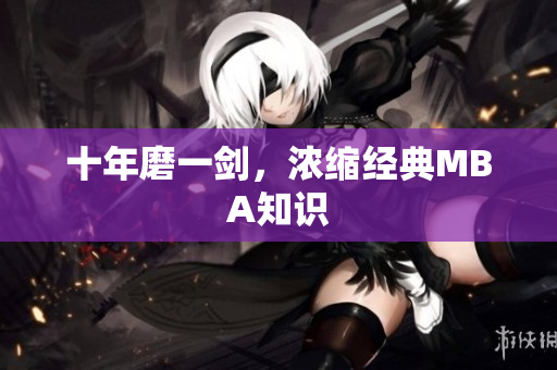 十年磨一剑，浓缩经典MBA知识