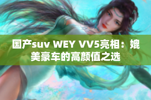 国产suv WEY VV5亮相：媲美豪车的高颜值之选