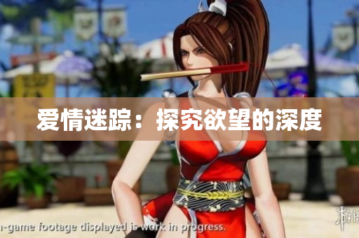 爱情迷踪：探究欲望的深度