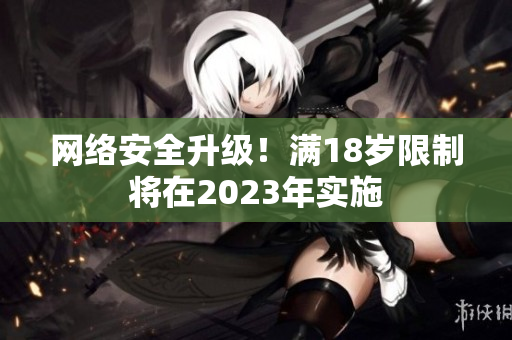 网络安全升级！满18岁限制将在2023年实施