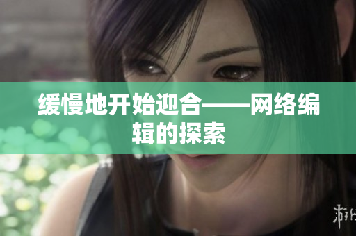 缓慢地开始迎合——网络编辑的探索