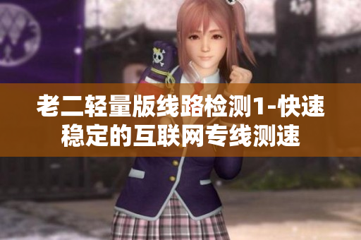 老二轻量版线路检测1-快速稳定的互联网专线测速