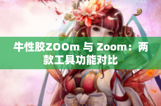牛性胶ZOOm 与 Zoom：两款工具功能对比