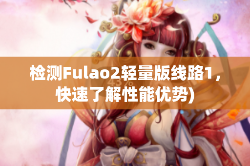 检测Fulao2轻量版线路1，快速了解性能优势)