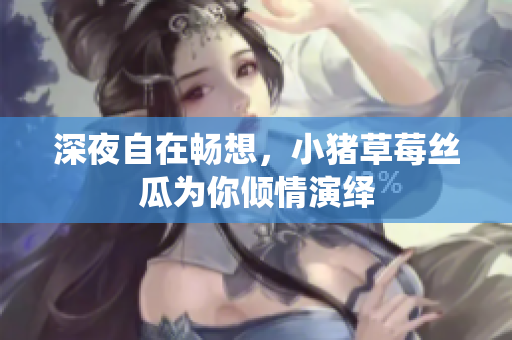深夜自在畅想，小猪草莓丝瓜为你倾情演绎