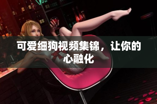 可爱细狗视频集锦，让你的心融化