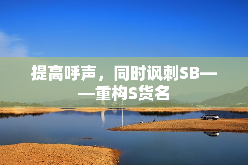 提高呼声，同时讽刺SB——重构S货名