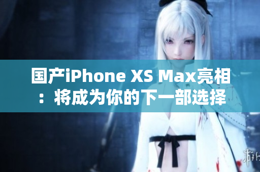 国产iPhone XS Max亮相：将成为你的下一部选择