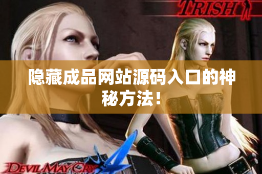 隐藏成品网站源码入口的神秘方法！