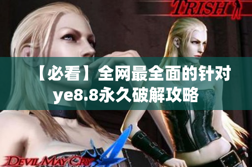 【必看】全网最全面的针对ye8.8永久破解攻略