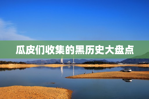 瓜皮们收集的黑历史大盘点