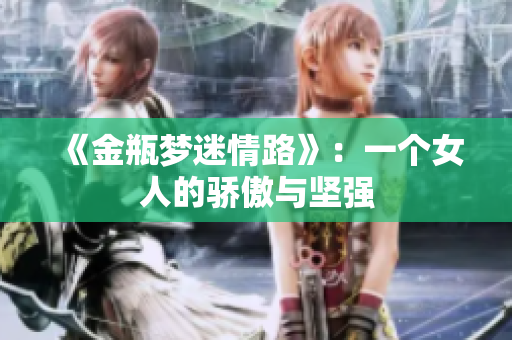 《金瓶梦迷情路》：一个女人的骄傲与坚强