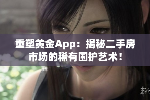 重塑黄金App：揭秘二手房市场的稀有围护艺术！