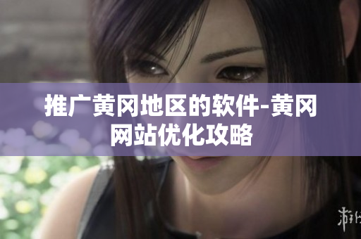 推广黄冈地区的软件-黄冈网站优化攻略